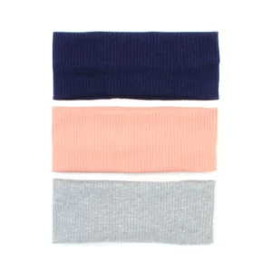 Ribbed fabric wide bandeau
